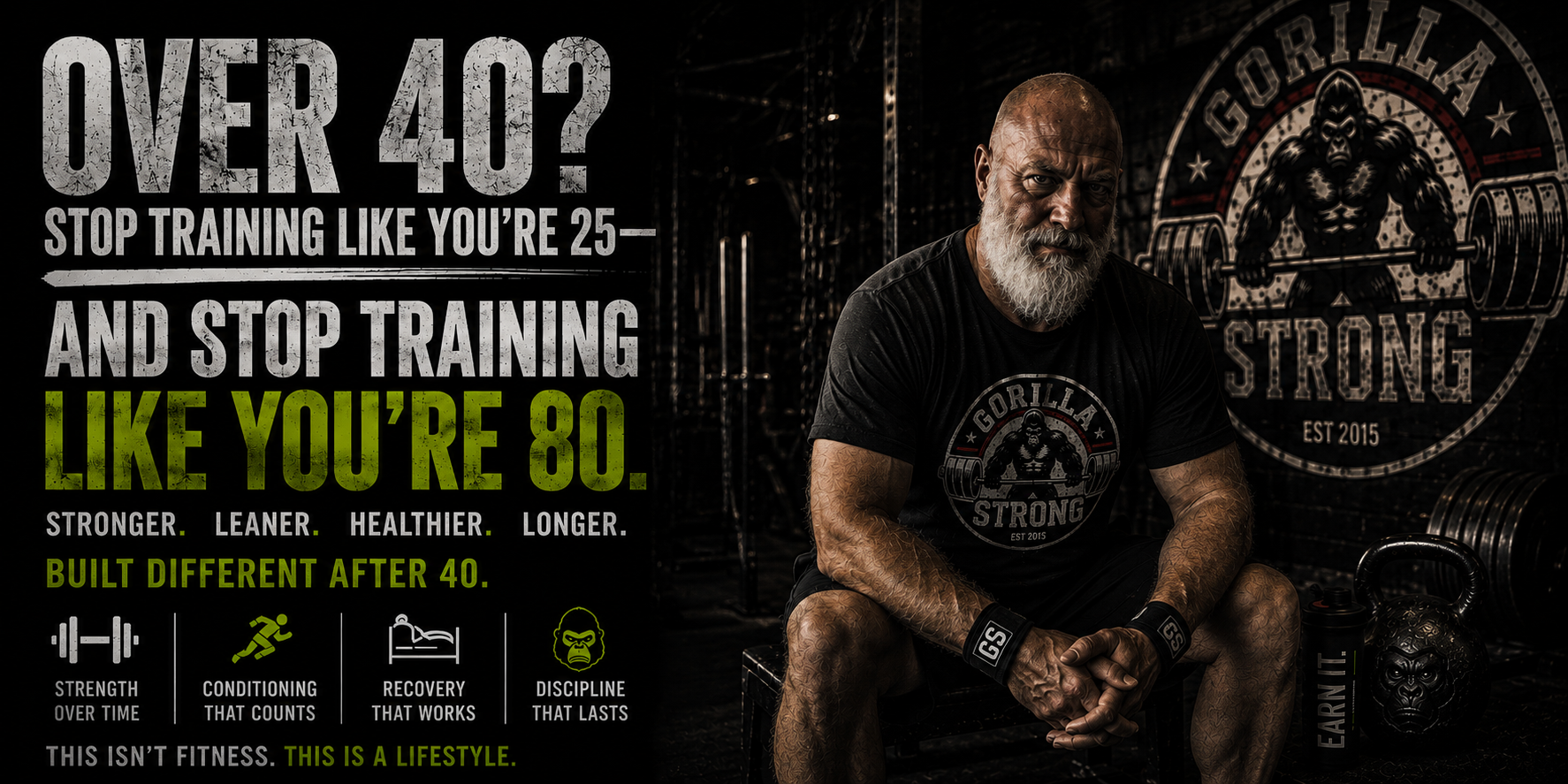 Gorilla Strong strength training over 40 in Macon Georgia